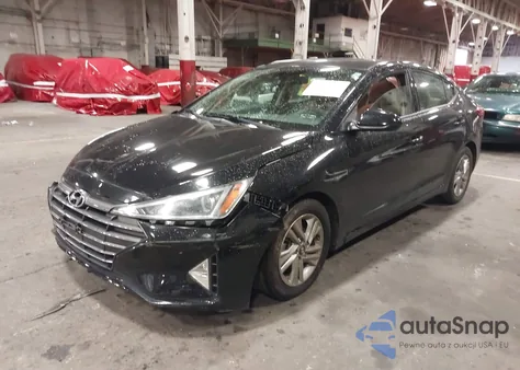 2019 Hyundai Elantra Sel from USA, damaged, VIN 5NPD84LF8KH448462